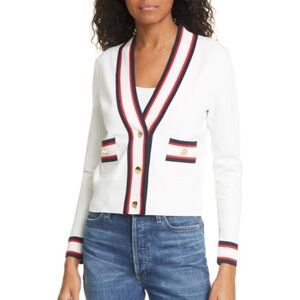 Ted Baker London Women's White Cardigan Sweater Size 3